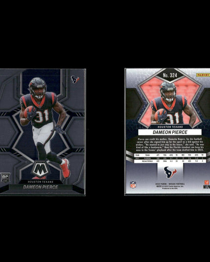 2022 Panini Mosaic Football Lot (11 Cards) NFL Trading Cards