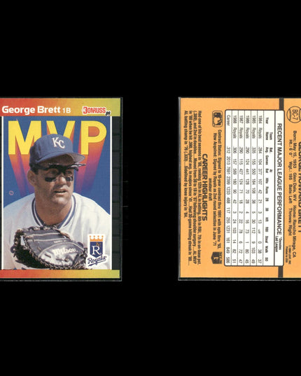 George Brett 10-Card Lot Royals HOF “Pine Tar” Moment Icon