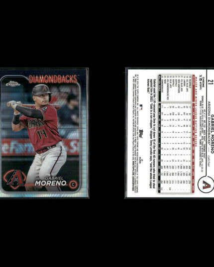 2024 Topps Chrome Prism Refractors Lot (13) MLB Parallel Baseball Cards