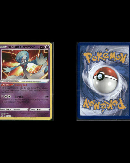 Radiant Pokémon Card Lot – 14 Cards – Shiny Rare Pokémon TCG