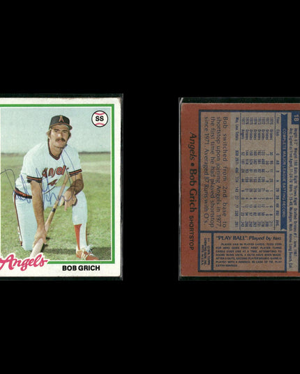 1978 Topps Baseball Lot (8) w/ Dusty Baker, Rusty Staub, Mario Soto RC, Blyleven