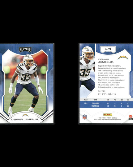 2021 Panini Playoff Football Lot (17 Cards) NFL Trading Cards