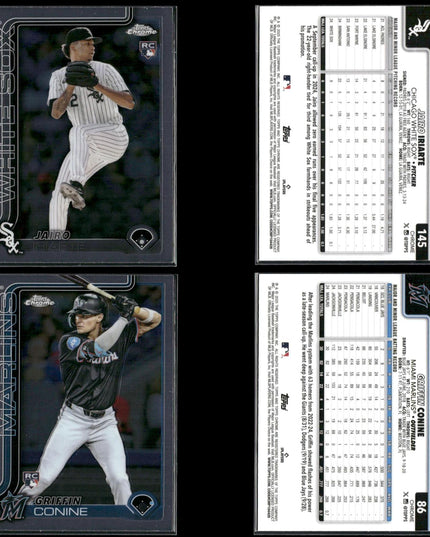 2025 Topps Chrome Rookie Lot (30) w/ Michael Harris II, Jace Jung, Seiya Suzuki RCs