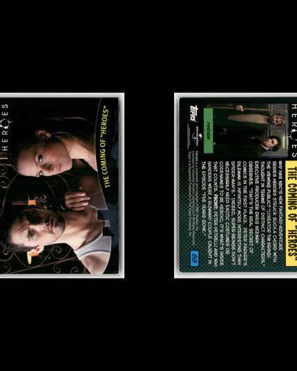 Heroes TV Show Trading Card Lot (27) – Topps 2007 Scenes, Characters