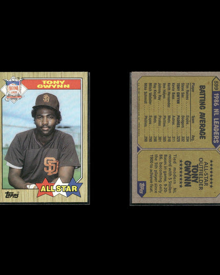 Tony Gwynn 12-Card Lot San Diego Padres “Mr. Padre” HOF