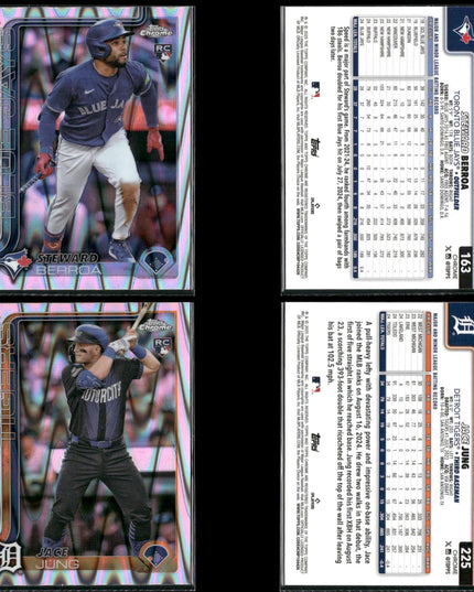2025 Topps Chrome Refractors Lot (32) w/ Alec Bohm, Cedric Mullins, Ke’Bryan Hayes