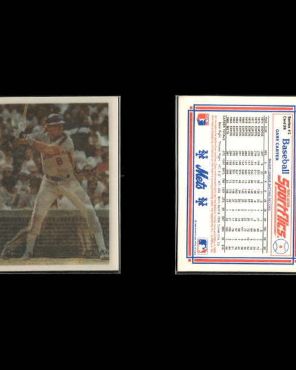 Gary Carter 12-Card Lot NY Mets HOF Catcher “The Kid” Legend