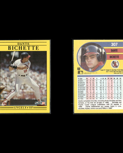 Dante Bichette 11-Card Lot Colorado Rockies Blake Street Bomber