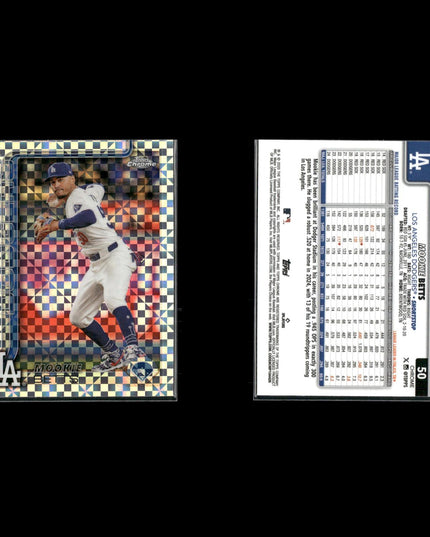 Mookie Betts 12-Card Lot LA Dodgers MVP World Series Champion