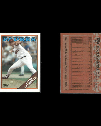 Rich Gossage 11-Card Lot NY Yankees “Goose” HOF Closer