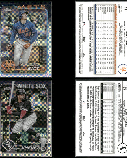 2024 Topps Chrome X-Fractor Lot – 31 Cards – Rookies & Stars