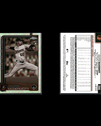 2025 Topps Chrome Sepia Refractors Lot (14) w/ Oneil Cruz, Triston McKenzie, Lux