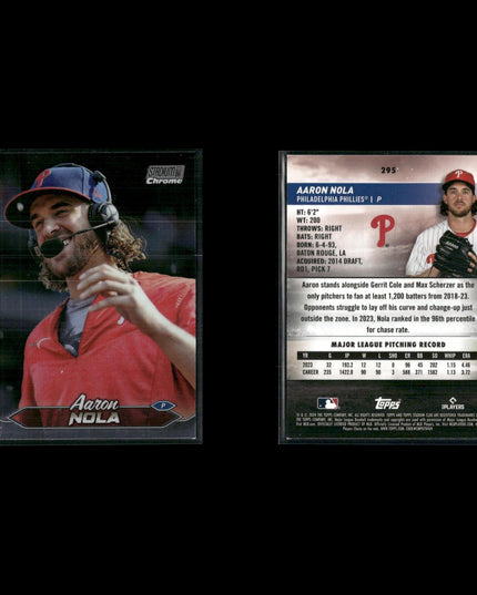 2024 Topps Stadium Club Chrome Cards Lot (11) MLB Baseball Stars + RCs