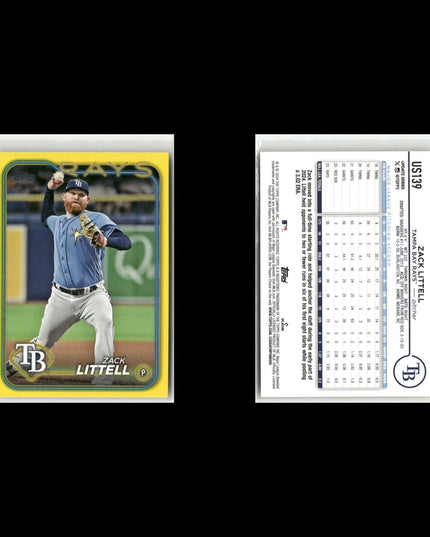 2024 Topps Parallel Lot (11) Royal Blue, Yellow, Holiday – RCs & Vets