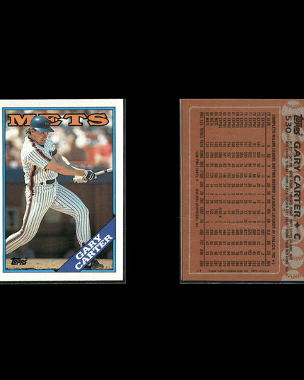 Gary Carter 12-Card Lot Expos Vintage HOF “The Kid” Set