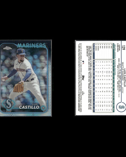 2024 Topps Chrome Prism Refractors Lot (13) MLB Parallel Baseball Cards