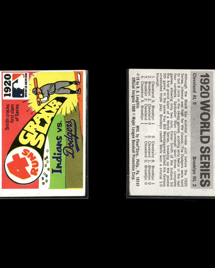 10-Card Lot Vintage 1971 Fleer Laughlin World Series | MLB Baseball Cards