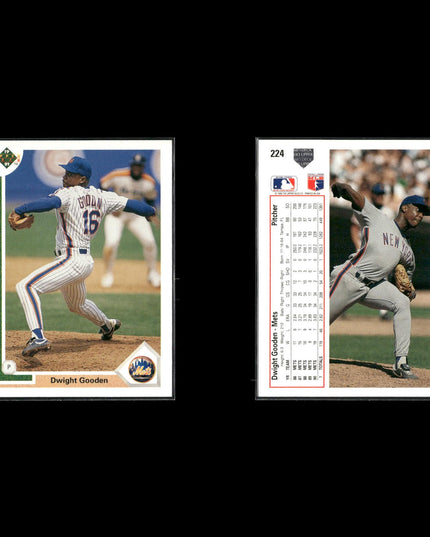 Dwight Gooden 11-Card Lot Mets 80s Star Cy Young Pitcher