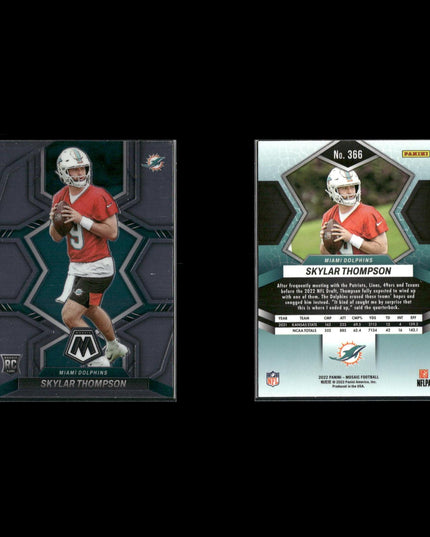 2022 Panini Mosaic Football Lot (11 Cards) NFL Trading Cards