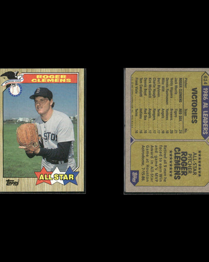 Roger Clemens 10-Card Lot Boston Red Sox “Rocket” 7x Cy Young