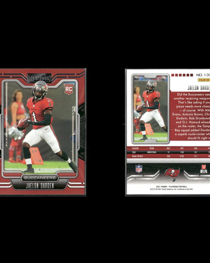 2021 Panini Playbook Football Lot (16) RCs, Purple Parallels, Stars & More