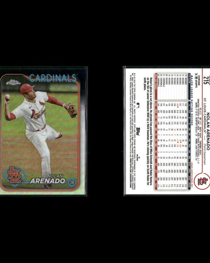 Nolan Arenado 13-Card Lot St. Louis Cardinals Gold Glove All-Star