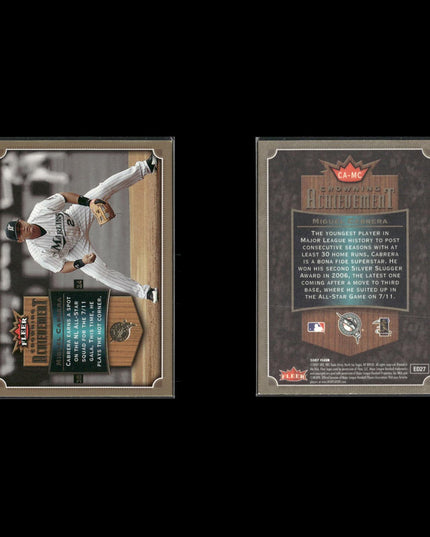 Miguel Cabrera 13-Card Lot Detroit Tigers “Miggy” Future HOF