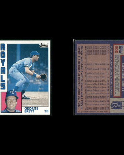 George Brett 10-Card Lot Royals HOF “Pine Tar” Moment Icon