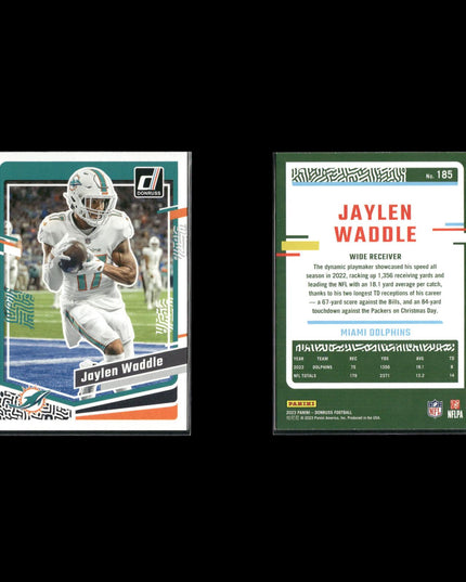 2023 Donruss & Optic Football Lot (18) Stars, RCs, Colts, Dolphins, More