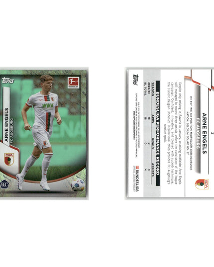 2023-24 Topps Bundesliga Aqua Lot x14 RCs Wirtz Kimmich Simons