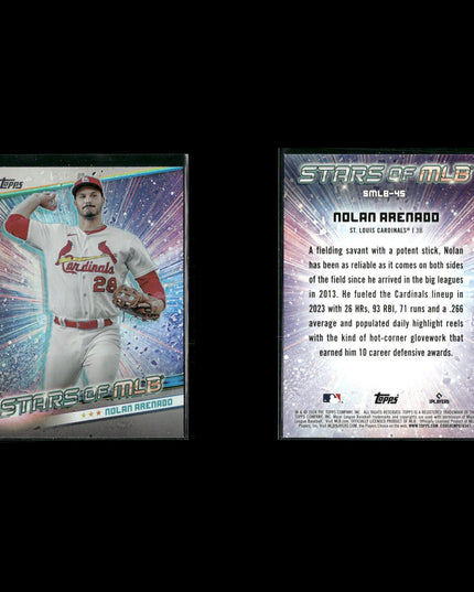 Nolan Arenado 13-Card Lot St. Louis Cardinals Gold Glove All-Star