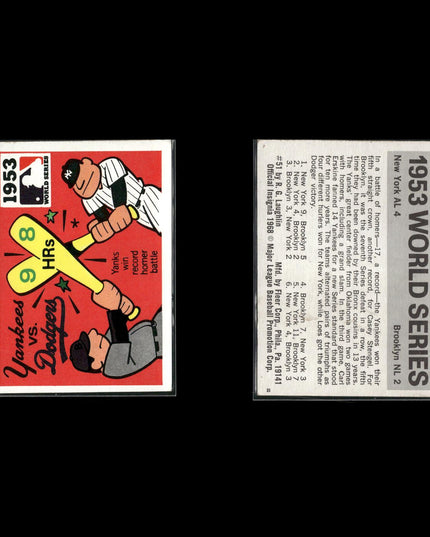 10-Card Lot Vintage 1971 Fleer Laughlin World Series | MLB Baseball Cards