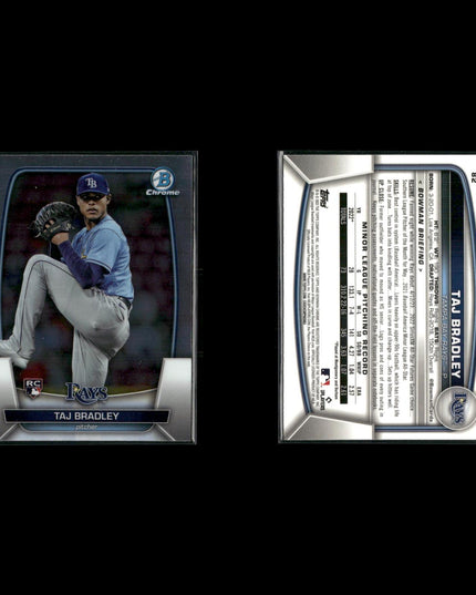 2023 Bowman Chrome Rookie Cards Lot (14) MLB Prospects RC Chrome Set