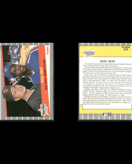 Dwight Gooden 11-Card Lot Mets 80s Star Cy Young Pitcher