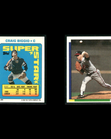 Craig Biggio 12-Card Lot Houston Astros HOF 3,000 Hits Legend