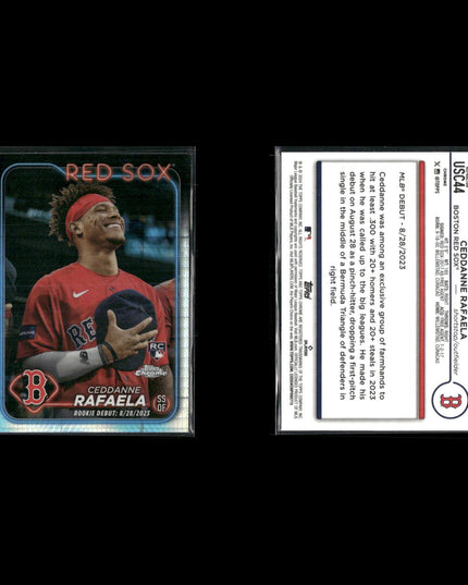 2024 Topps Chrome Prism Refractors Lot (13) MLB Parallel Baseball Cards