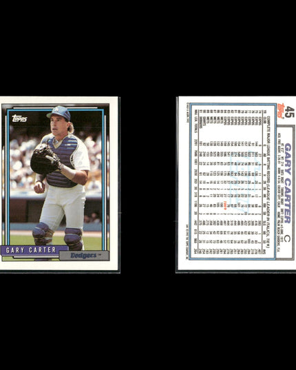 Gary Carter 12-Card Lot Expos Vintage HOF “The Kid” Set