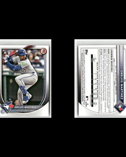 12-Card Lot 2025 Bowman Rookie Baseball | MLB Trading Cards • Near Mint