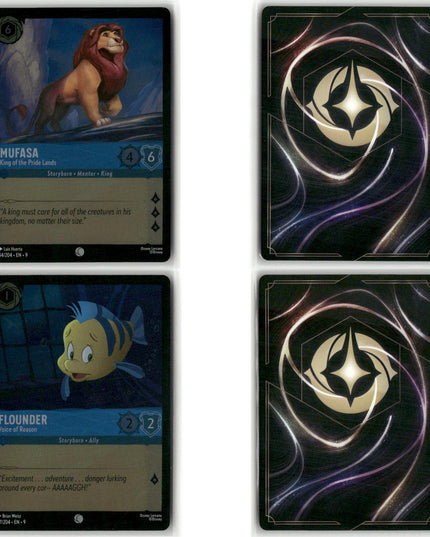 Foil Lot 25 Cards, Fabled, Disney Lorcana Set 9 Assorted Characters