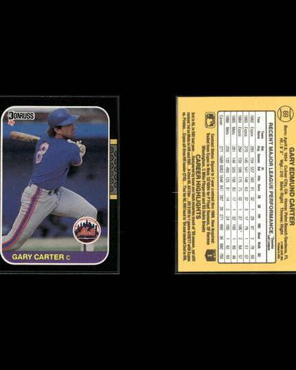 Gary Carter 12-Card Lot Montreal Expos HOF Catcher Icon