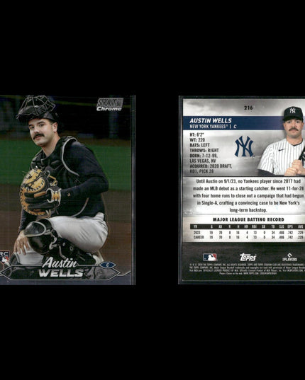 2024 Topps Stadium Club Chrome Cards Lot (11) MLB Baseball Stars + RCs