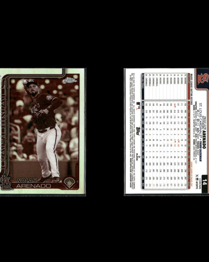 Nolan Arenado 13-Card Lot St. Louis Cardinals Gold Glove All-Star