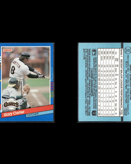 Gary Carter 12-Card Lot Montreal Expos HOF Catcher Icon