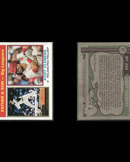 Roger Clemens 12-Card Lot Yankees HOF Pitcher World Series Era