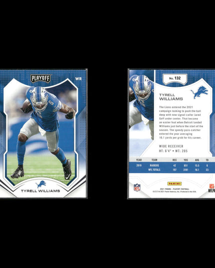 2021 Panini Playoff Football Lot (17 Cards) NFL Trading Cards