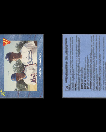 Darryl Strawberry Baseball Lot (19 Cards) Star Player Cards