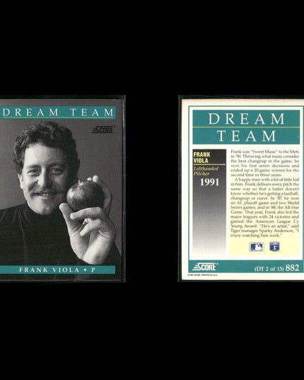 1991 Score Dream Team Baseball Card Set – 13 Cards – Stars & Hall of Famers