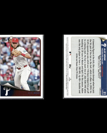 2025 Topps Flagship Collection Lot (13) Stars & RCs – Cubs, Neto, Frelick