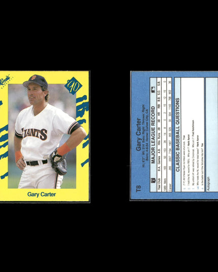 Gary Carter 12-Card Lot Expos Vintage HOF “The Kid” Set