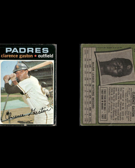 1971 Topps Baseball Lot (21) w/ Ted Simmons RC, Bill Mazeroski, Lee May Stars